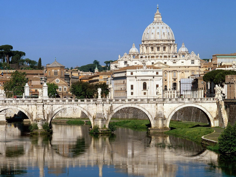 Rome - St. Peter's and the Tiber